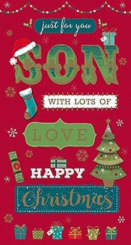 Wishing Well Studios Christmas Card - Son