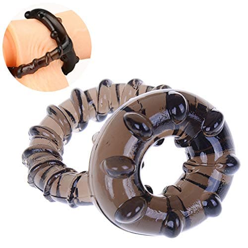 ZHENXIANG Men's Exercise Soft Ring Waterproof-Improve Quality Strength -Time Delay Silicone.