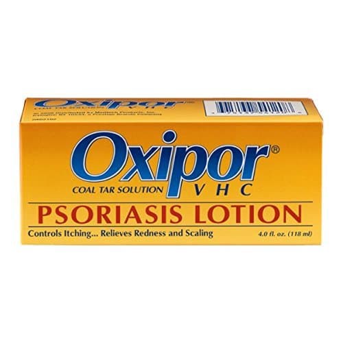 Oxipor VHC Psoriasis Lotion, Coal Tar Solution, 4-Ounce Bottle by Oxipor