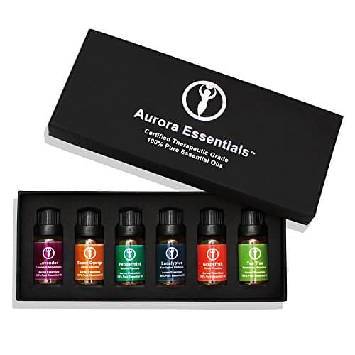 Aromatherapy Essential Oils 100%PURE Top 6 Gift Set Box. Kid Safe Pack. Boost Immunity, Health, Calming Sleep, Energy &amp; Get Relief from Arthritis, Anxiety &amp; Stress.High Quality Oils.