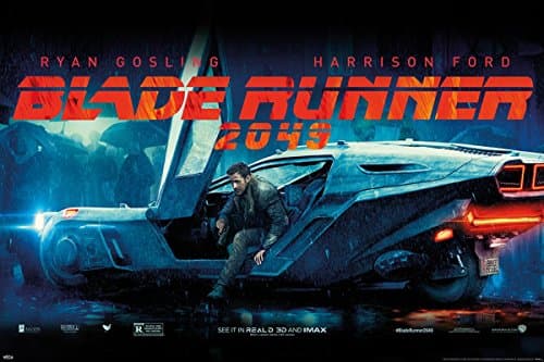 Laminated Blade Runner 2049 Flying Car Maxi Poster 61 x 91.5cm