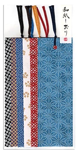 Yuzen Japanese　Paper Bookmark　One Fine Pattern Design 6 Handle Each Six-sheet On