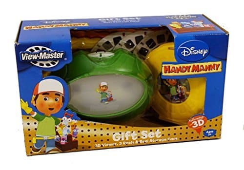 Disney Handy Manny View-master Gift Set 3d Viewer, 3 Reels and Reel Storage Case by Handy Manny