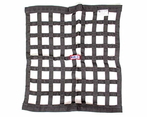 RJS SAFETY 24 in Square Black Window Net P/N 10000601
