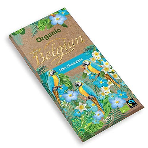 Belgian Organic Milk Chocolate Bar, 90g