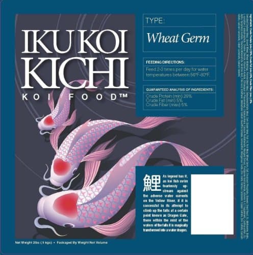 Wheat Germ Koi Fish Food, 10-Pound