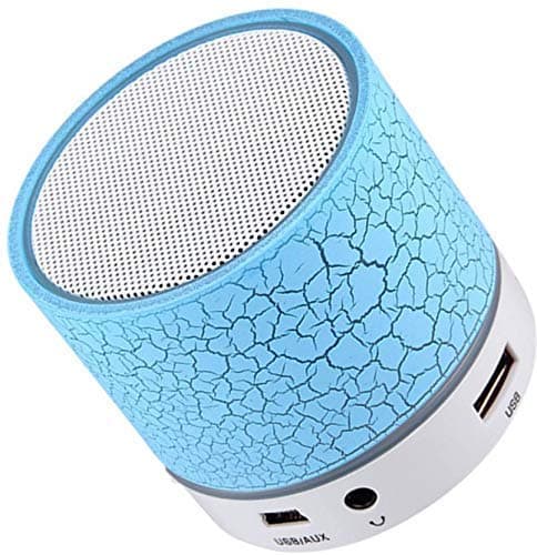 Vomoco NX_S10 Portable Mini Wireless Outdoor Bluetooth Speaker with Mic,Pen/SD Card Slot Compatible with All iOS and Android Smartphone Device (Assorted Colour)