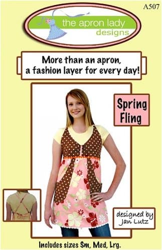Apron Lady Spring Fling Adult Sewing Pattern