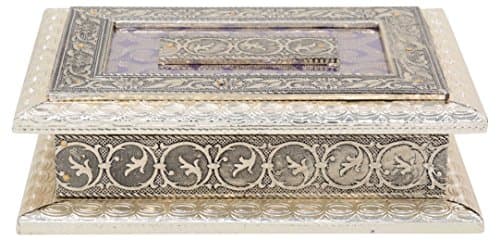 Craft Zone Dry Fruit Box, Serving Tray, Decorative Platter, Beautiful Snack Box with Meenakari Work(29 Dry Fruit Box)