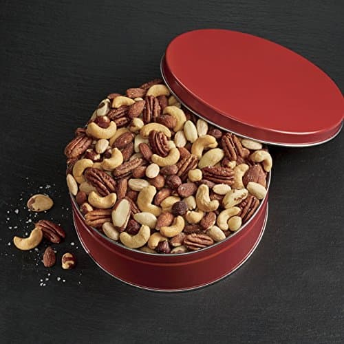 1-lb. Deluxe Mixed Nuts Gift Tin from Wisconsin Cheeseman