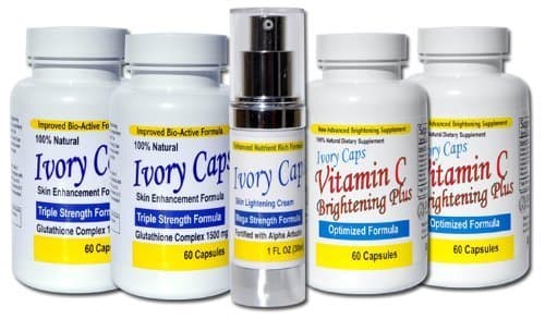 Ivory Caps Complete Skin Lightening Systems (System 2) by Ivory Caps Nutrition
