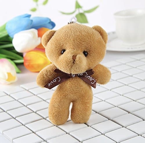 COPRO 13x7cm Brown Bear Stuffed Toy (Random Color)