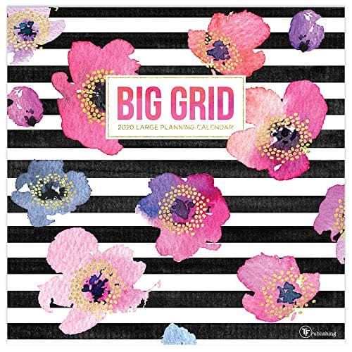 2020 Big Grid - Design Planning Wall Calendar