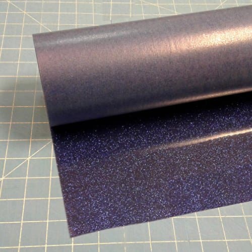 Siser Glitter HTV 20" x 3ft Roll - Iron on Heat Transfer Vinyl (Royal Blue)