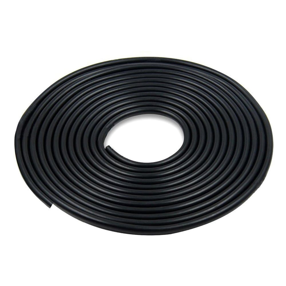 Kaptin 16Ft(5M) Car Door Edge Guards, Protected Lining, Trim Rubber Seal Protector Guard Strip Car Protection, Fits Most Cars, Black