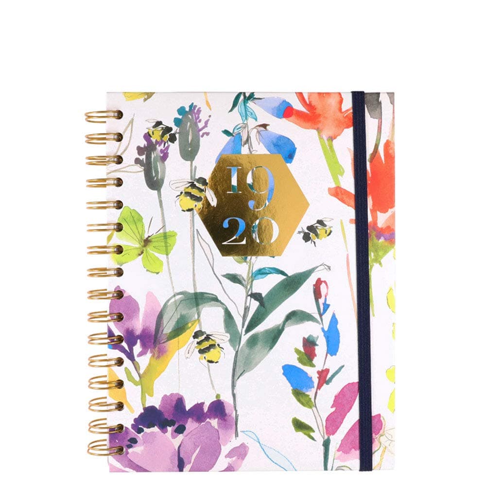 A5 Bees Week on 2 Pages 2019/20 Mid-Year Diary