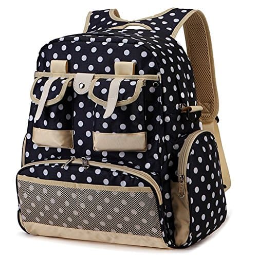 Diaper Bag Backpack Multi-Function Smart Baby Clothes Organizer With Stroller Hold Eco-Friendly Tablet Case 100% Waterproof Zipper Anti – Theft