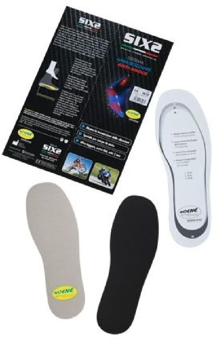 SIXS Neon Motorcycle Insole, Size 39/42