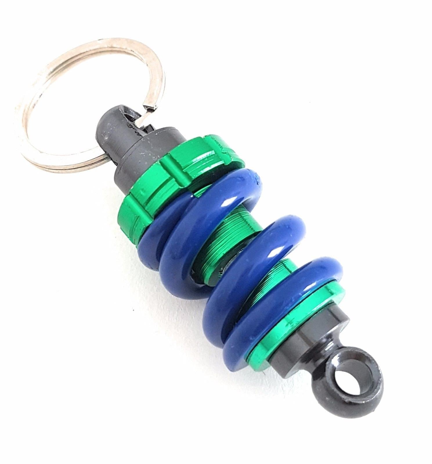 Keyring Car Key Motorcycle Shock Absorber Spring Structure Sport Tuning Shocks