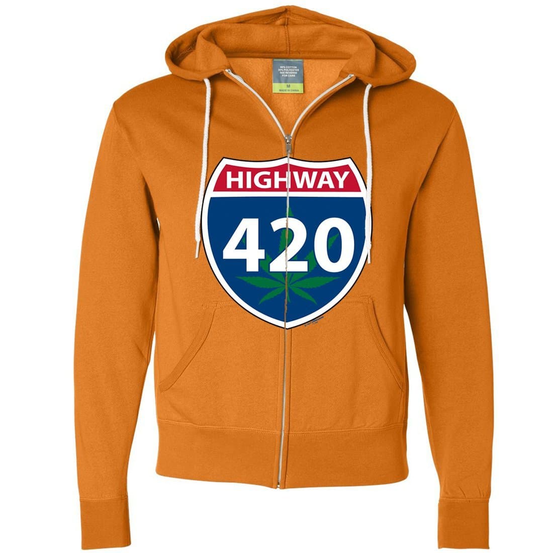 Highway 420 Zip-Up Hoodie
