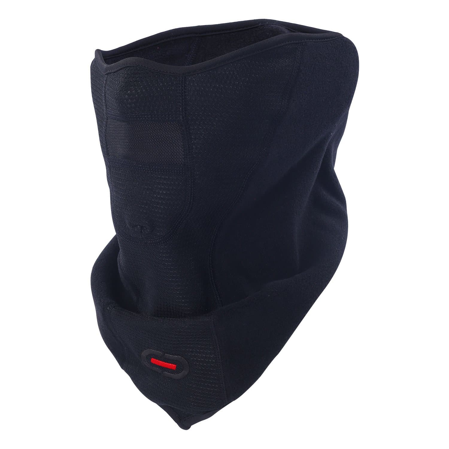 DICKEE Windproof Ski Mask Thicken Fleece Adjustable Face Warmer Professional Skiing Motorcycling Winter Sports Half Face Mask