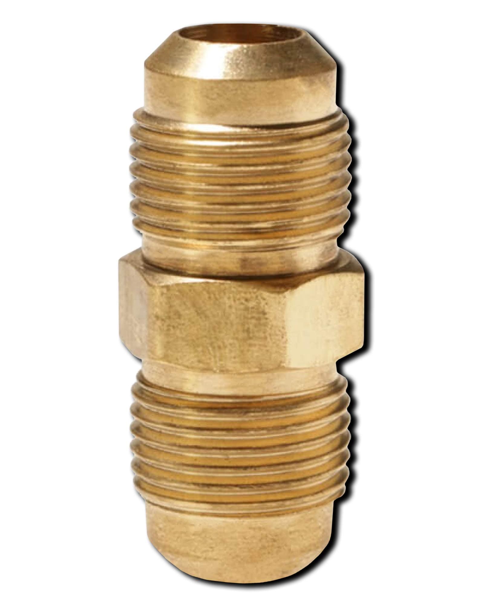 Angled Compact Ball Valve 1/4" SAE, Air Conditioning Refrigerant R410A R134A Shut Valve for AC HVAC Refrigeration Charging Hoses - ¼” F.FL. x ¼” M.FL -3 Packs