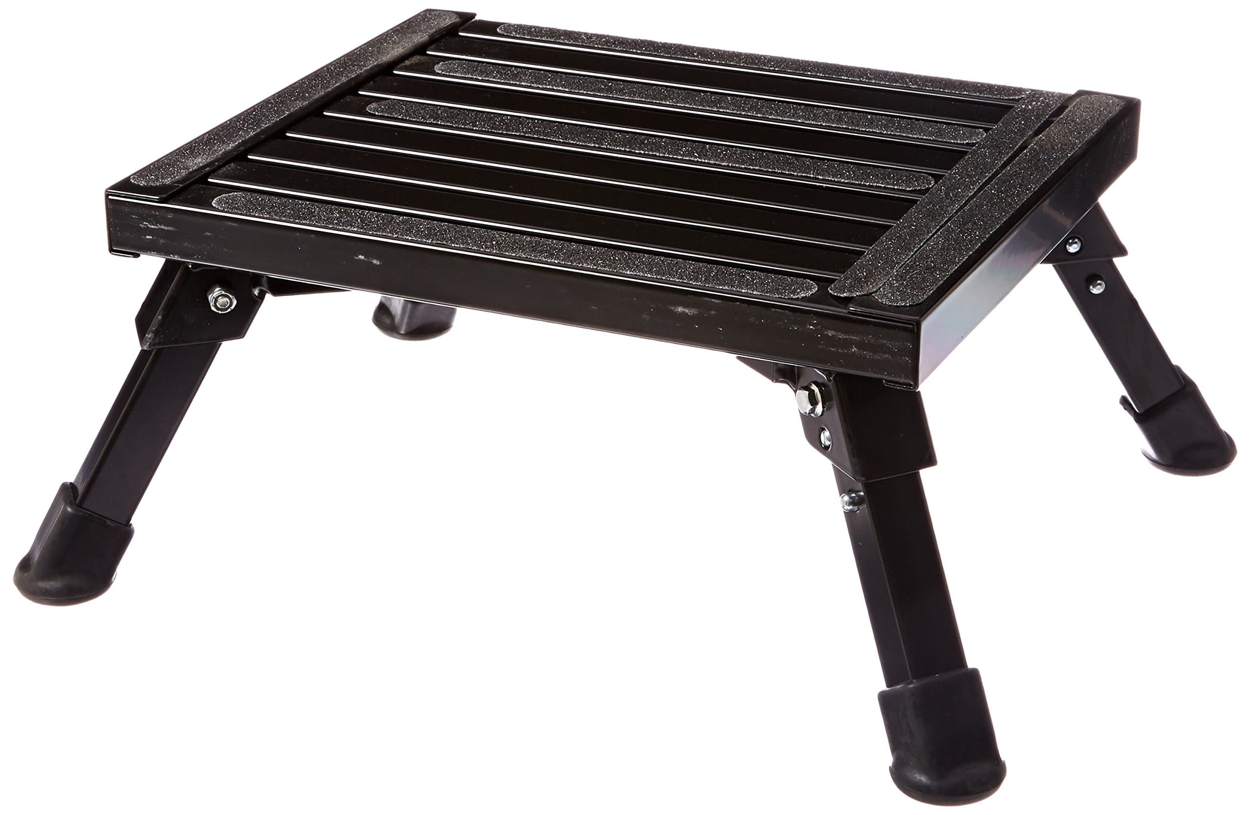 Safety Step S-07C-BLK Black 11" X 14" Small Folding Step