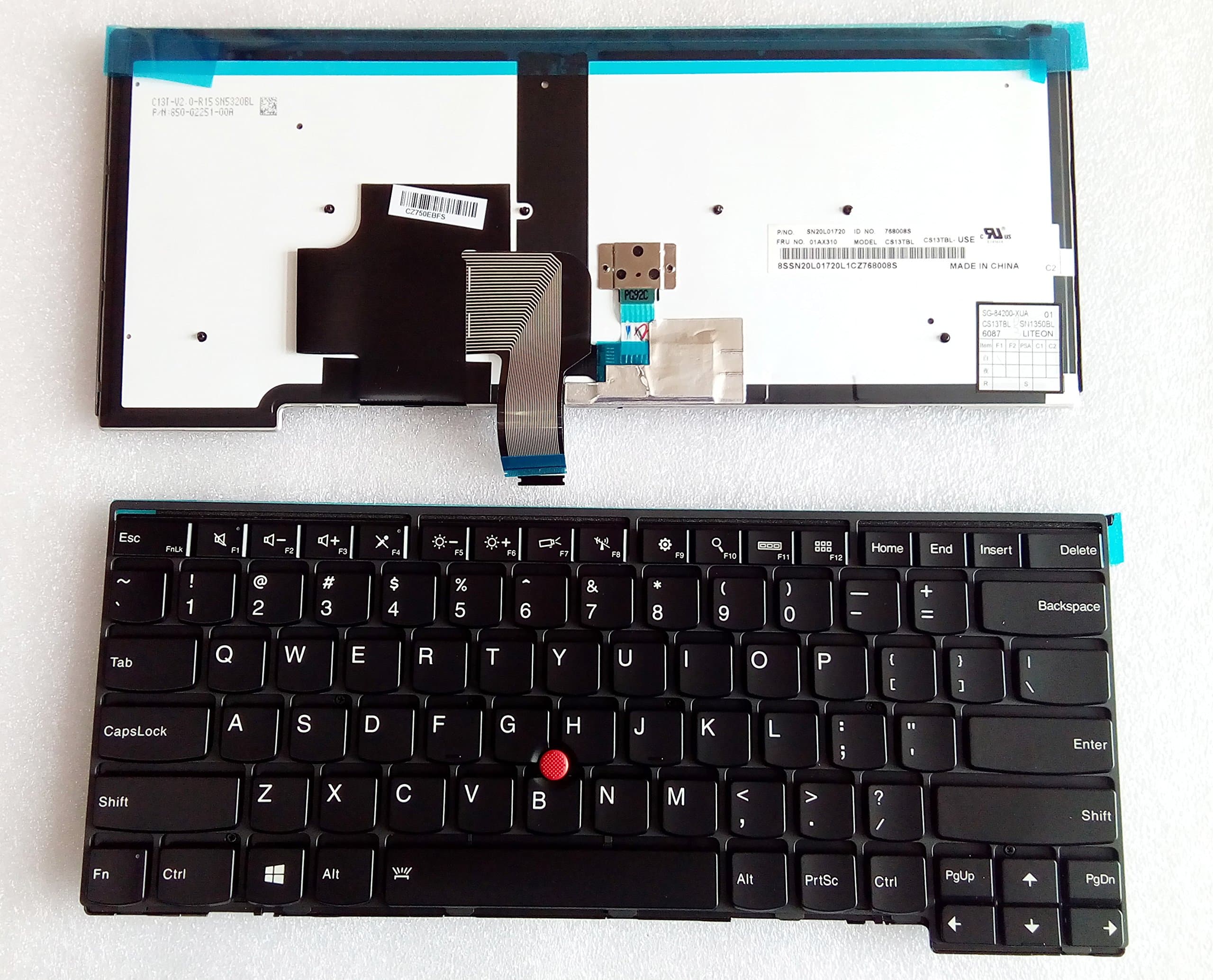 US Backlit Keyboard for Thinkpad L440 L450 L460 BL 2
