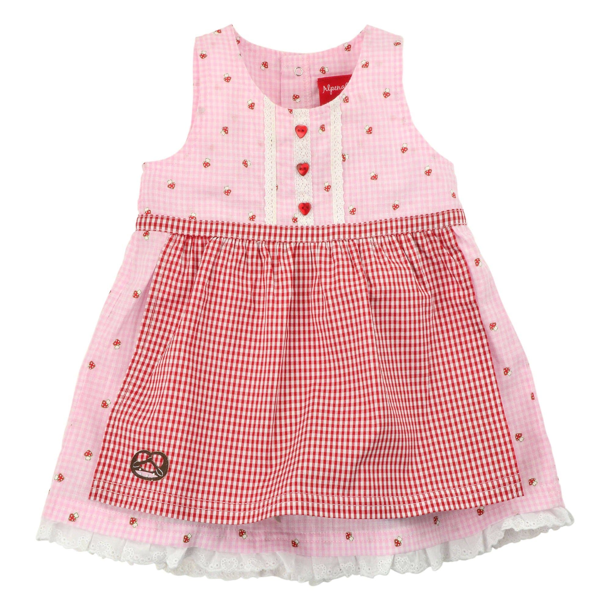 Bondi Dirndl Alpenglück Sleeveless Rose