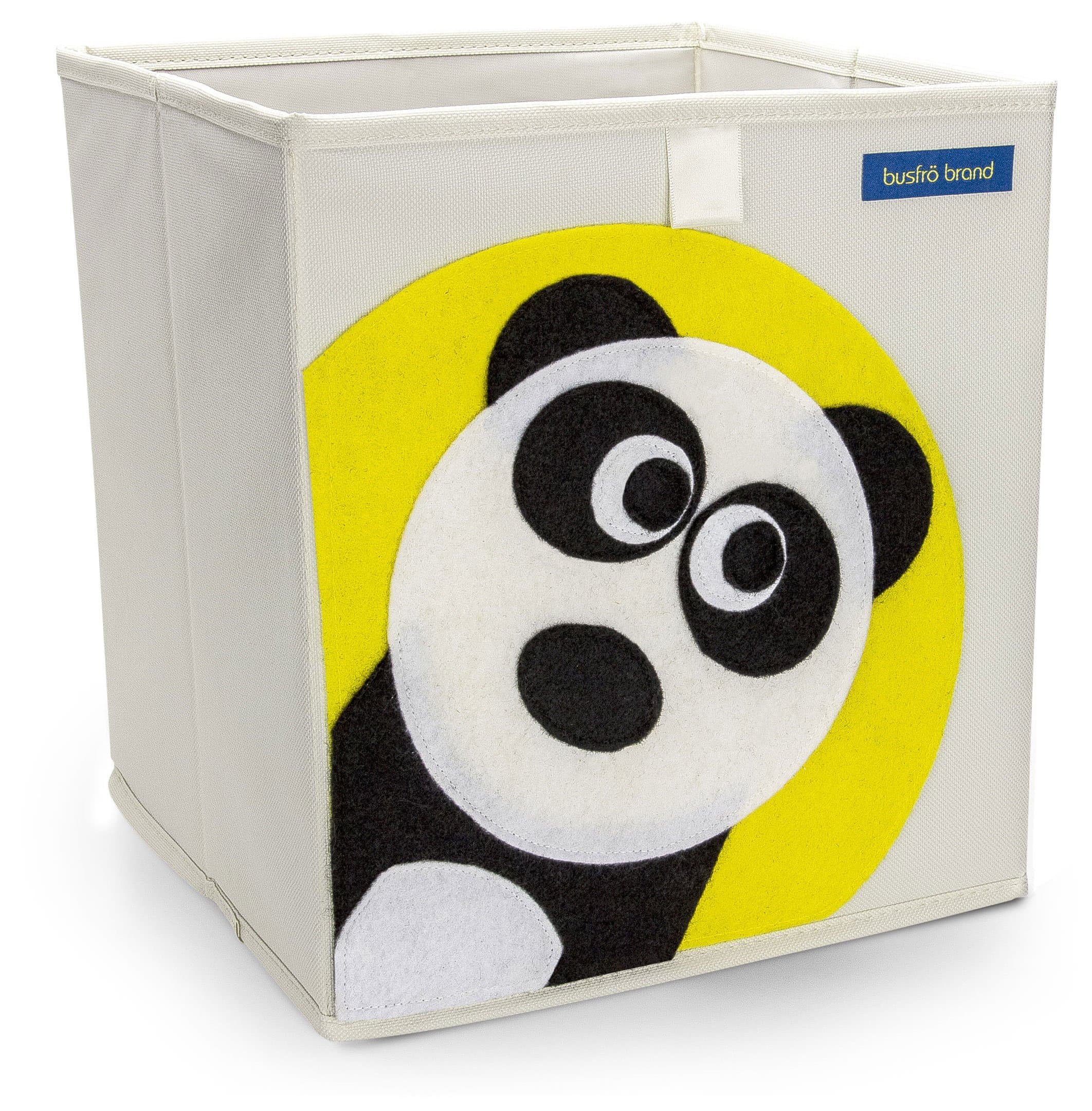 Foldable Cube Storage Bin Box for Nursery or Kids Toys (Panda)