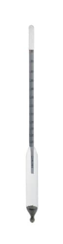 Thermco GW086H Glass Plain Form ASTM Specific Gravity Hydrometers, ASTM 86H, 0.850 to 0.900 SG Range, 0.0005 SG Division, 330mm Length