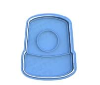 Police First Responder Cookie Cutter & Stamp