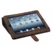 dbramante1928 Leather Classic Folio Case for iPad - Hunter Brown