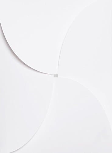 Rile Designs 5 x 7 White Petal Invitation Closure (Pack of 10)