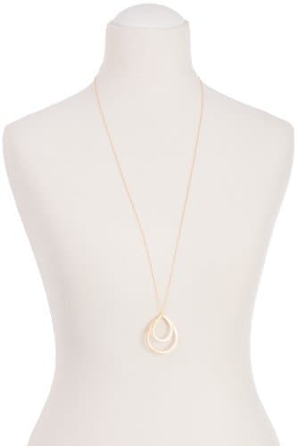 Pernille Corydon - Plated Double Drop Necklace Long