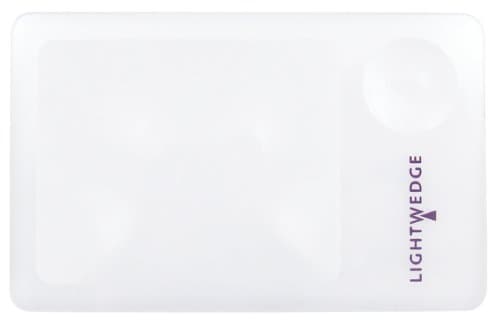 2 Pack Wallet Magnifiers 2X Magnification with Protective Sleeves