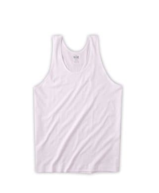 Double Goose Men's Undershirts Seamless Side (Size L White)