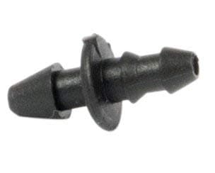 One Stop Outdoor USA Made - 100-Pack Universal Drip Irrigation Barb Adapter Coupling 1/8" - 1/4" Lateral Tubing Line Connector Insert for - Hydroponics, Garden Watering
