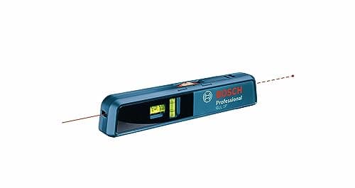 BOSCH GLL 1 P 65 Ft Line and Point Laser, Includes 2 AA Batteries & Versatile Mount