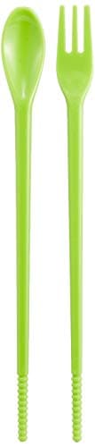 Artha 1 X 3-Way Chopsticks (9 in.) in Case - Green