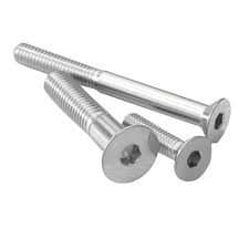 8mm Countersunk Bolts M8 x 50mm (Including Head).A2 Stainless Steel Socket/Allen Head Csk Bolt/Screws (4Pack) Free UK Delivery