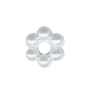 Acrylic Pearl Beaded Flower Embellishment