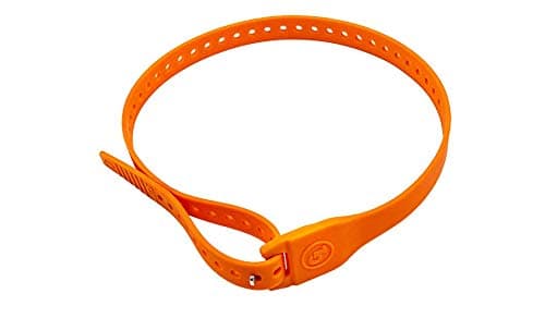 Giant LoopPronghorn Straps, Multi-Purpose Cargo Straps with Virtually Unbreakable Fasteners, 32" Orange, 2-Piece Pack