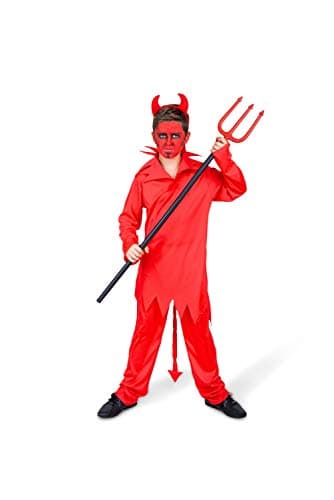 Boy's Red Devil Costume - for Halloween Costume Party Accessory