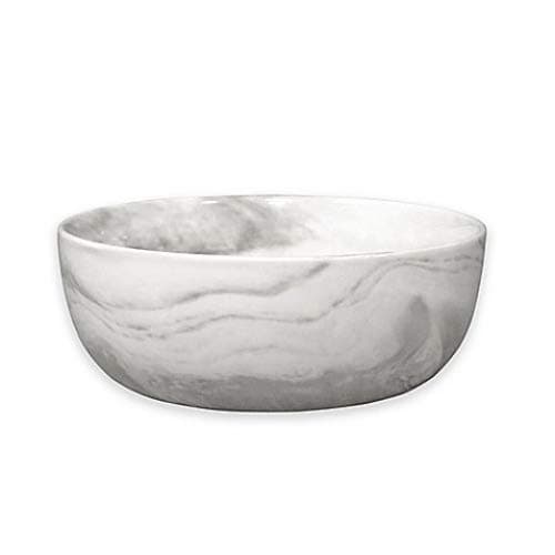 Artisanal Kitchen Supply Coupe Marbleized Cereal Bowl in Grey