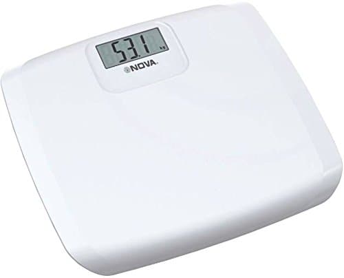 Nova BGS-1243 Ultra Lite Digital Weighing Scale (White)