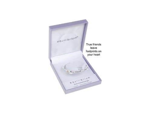 Equilibrium Jewellery - Silver Plated Friends Bangle