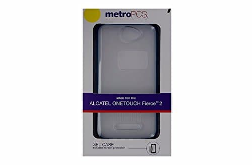 MetroPCS Hybrid Shell Case for Alcatel One touch Fierce 2 - Frost / Blue