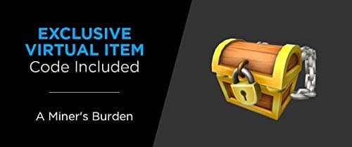 Roblox Action Collection - Bootleg Buccaneers: Mining Man + Quest Minion Two Figure Bundle [Includes 2 Exclusive Virtual Items]