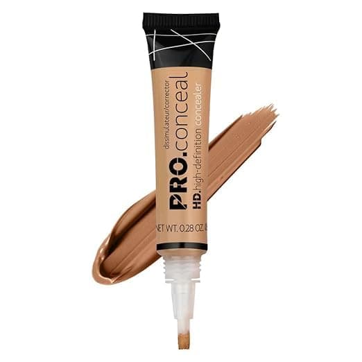reddot X LA Pro HD Conceal Liquid Concealer for Face Makeup, Full Coverage Beauty Colour Corrector, Ideal for Dark Circles, Women (Medium Bisque, GC - 975)
